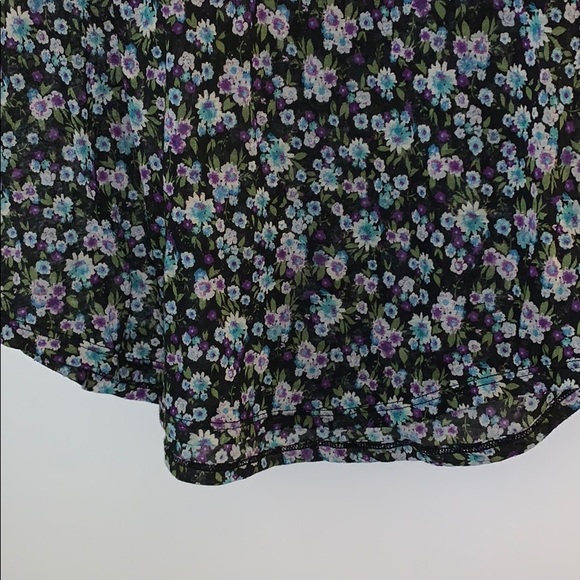 Floral tank top / women’s/ large / print / fun - Picture 4 of 5
